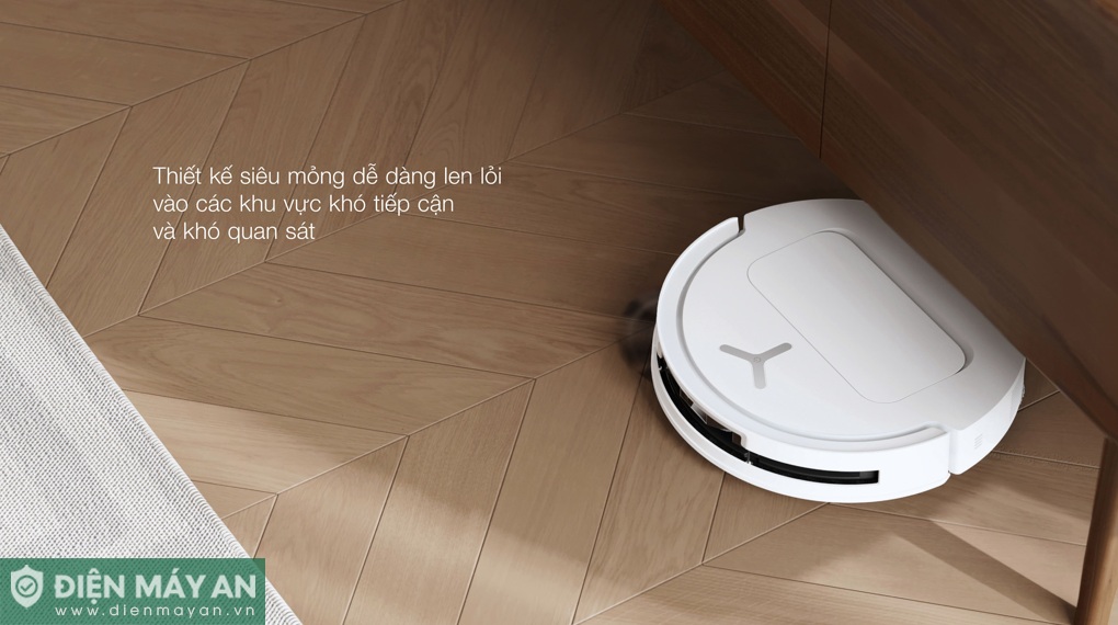 Robot hút bụi lau nhà Ecovacs Deebot T50s Pro OMNI - Đen/Trắng